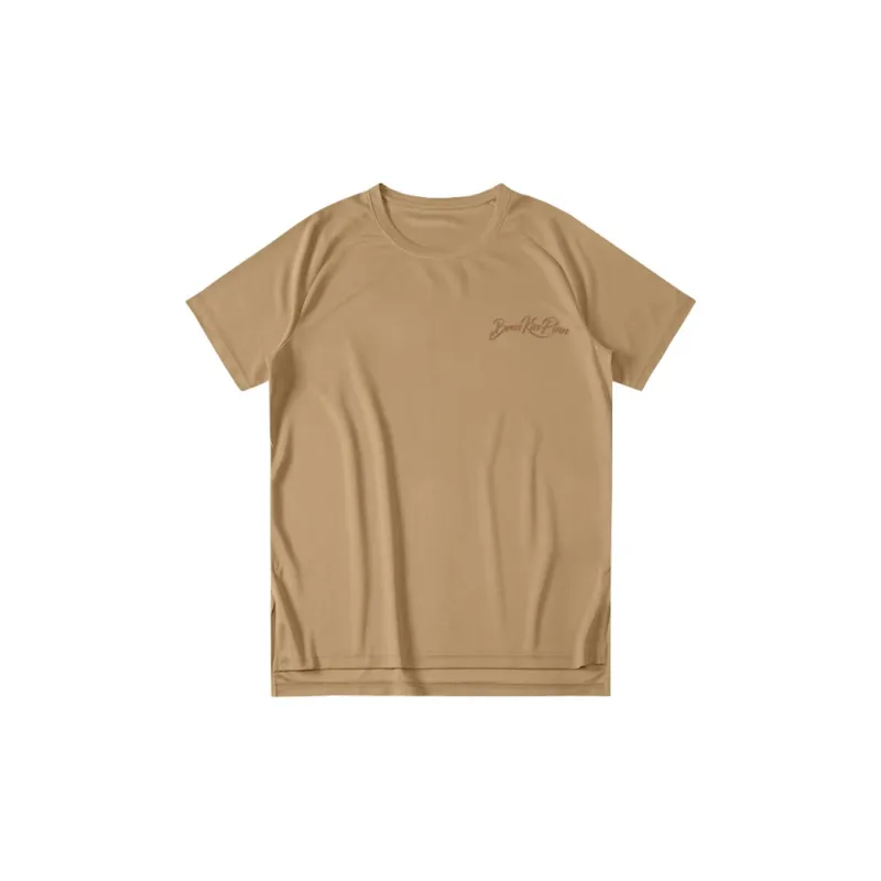 BKCXZICE Raglan Sleeve Loose Fit Short Sleeved Training T Shirt Unisex-10