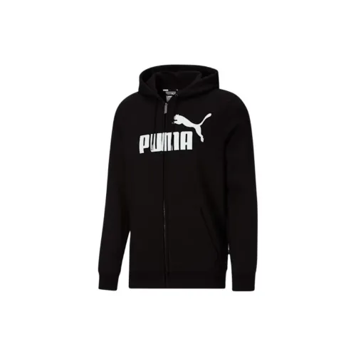 PUMA ESSENTIALS Jackets Men Black