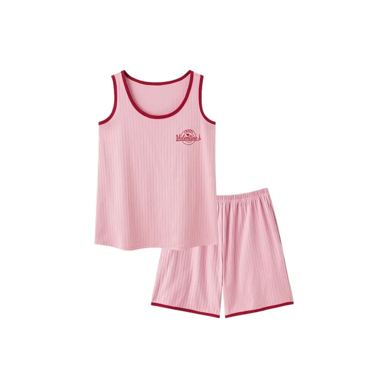 Mulong Family Pajama Set Women's Pink-0