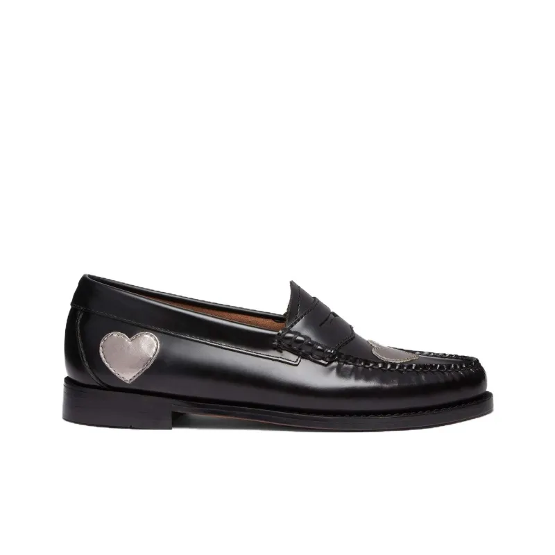 G.H. Bass & Co. Weejuns Penny Love Loafers Women's Black-1