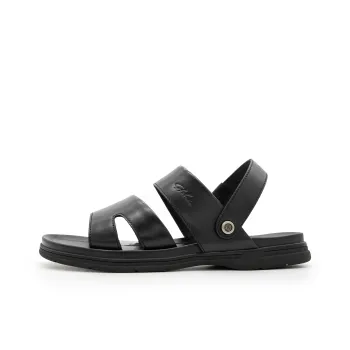 Satchi Slip Resistant Slide Slippers Men's Black