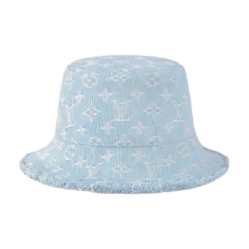 LOUIS VUITTON Monogram Denim Bucket Hat