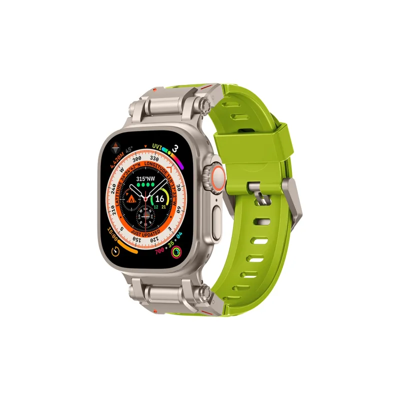 Yu Qing Apple Compatibility Watch Band Fluoroelastomer Material-7