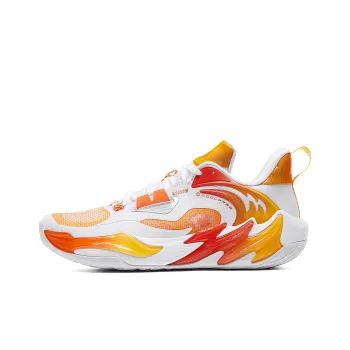 PEAK Basketball Shoes Men Low Top Baymax/Orange