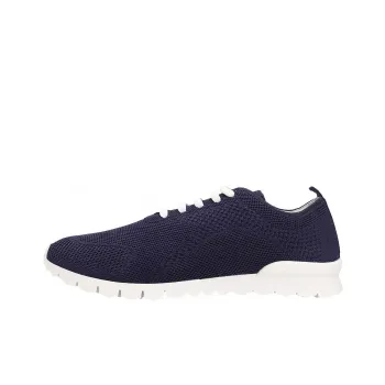 Kiton Logo embroidered Knit Sneakers