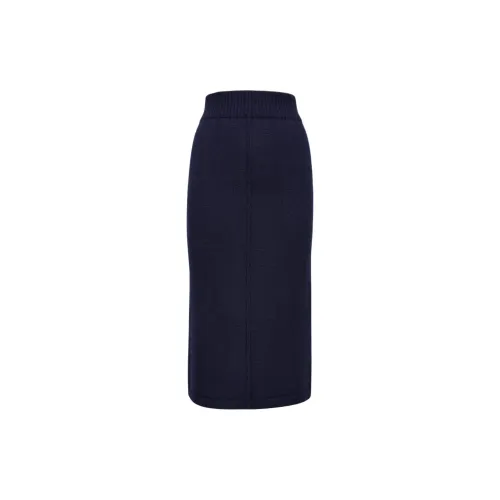 Pringle Of Scotland Casual Long Skirts Women's Blue