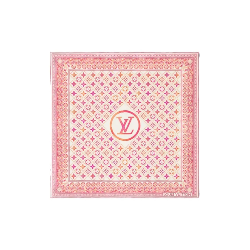 LOUIS VUITTON Lv Tiles Square 90-0