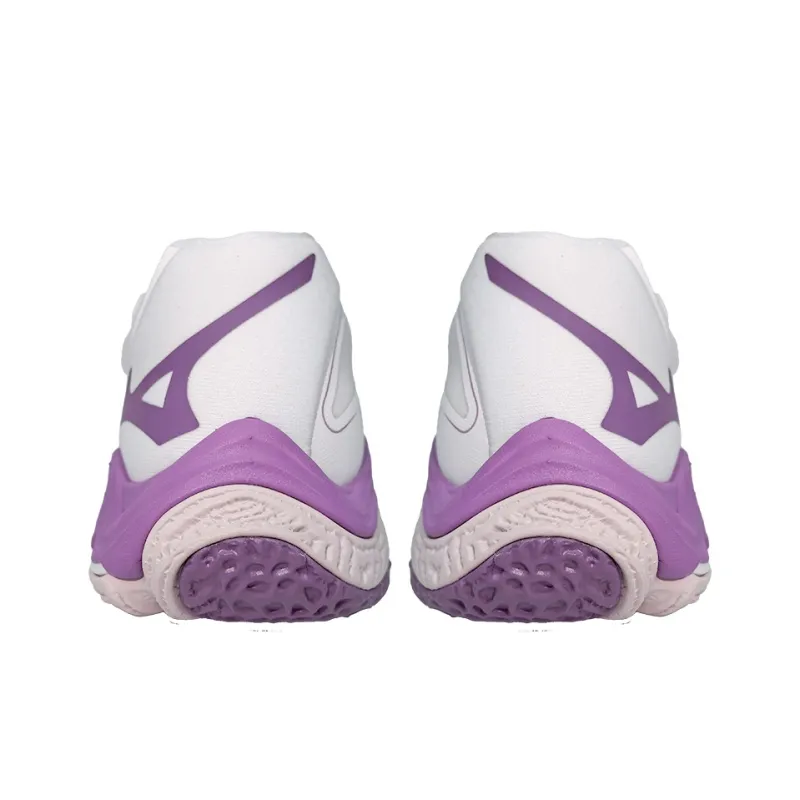 Mizuno Women's Wave Lightning Z8 'White Patrician Purple' Women's-3