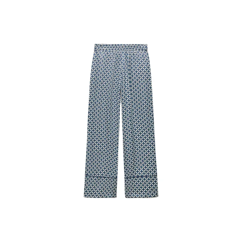 ZARA Casual Pants Women's Blue-1