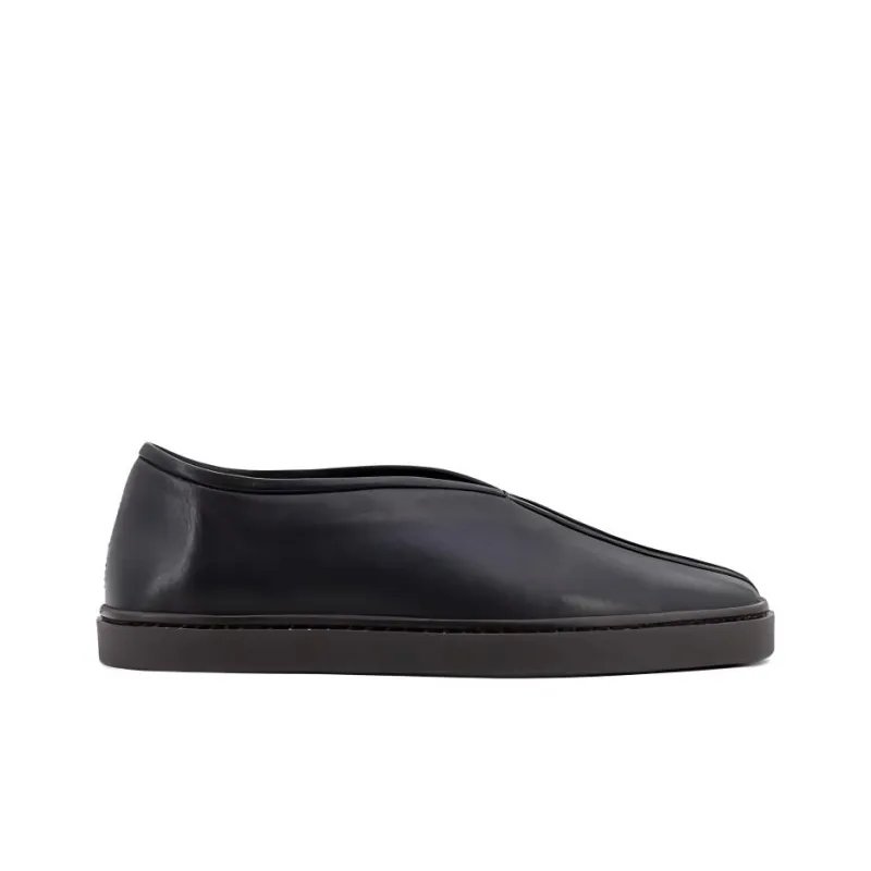 Lemaire Piped Leather Sneakers-1