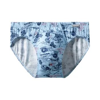 Shuya Underpants Men's Medium Blue