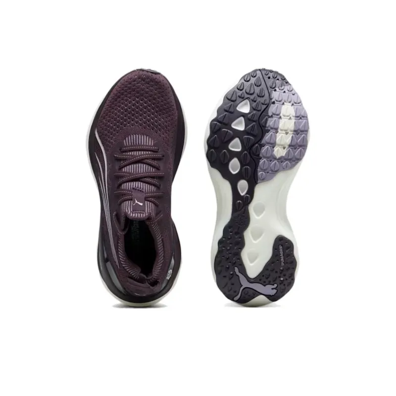PUMA ForeverRun Nitro Knit 'Midnight Plum Vapor Grey' Women's-3