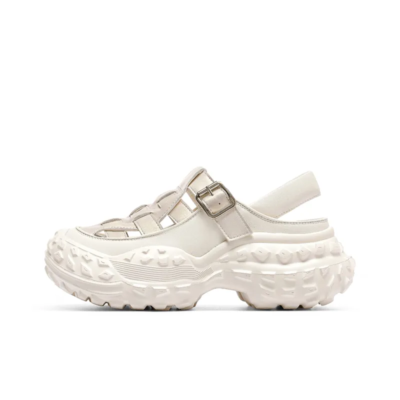 C°BANNER Low Top Chunky Sneakers Women's Champagne-0