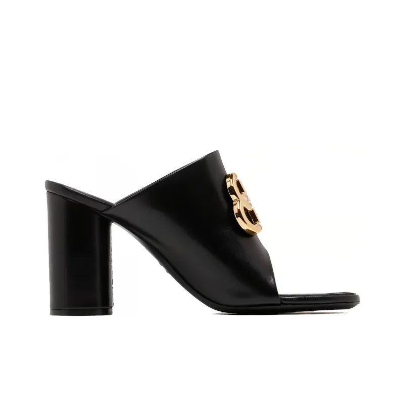 Balenciaga Slide Slippers Women's Black-1