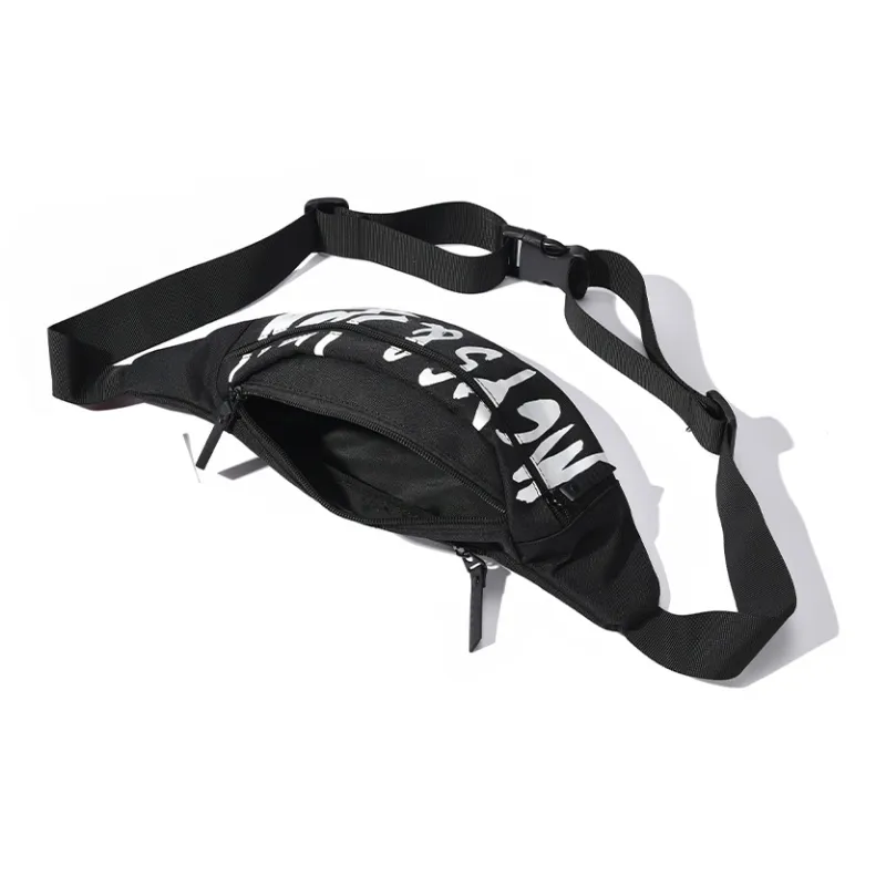 Yohji Kimura Oxford Fanny Pack Men's Black-12