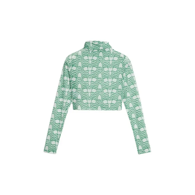 PUMA T Shirts Women's Green-1