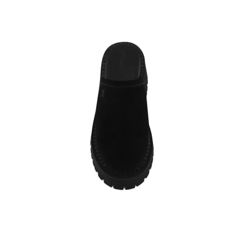STELLA LUNA Closed Toe Slippers 6cm Women's Black-4