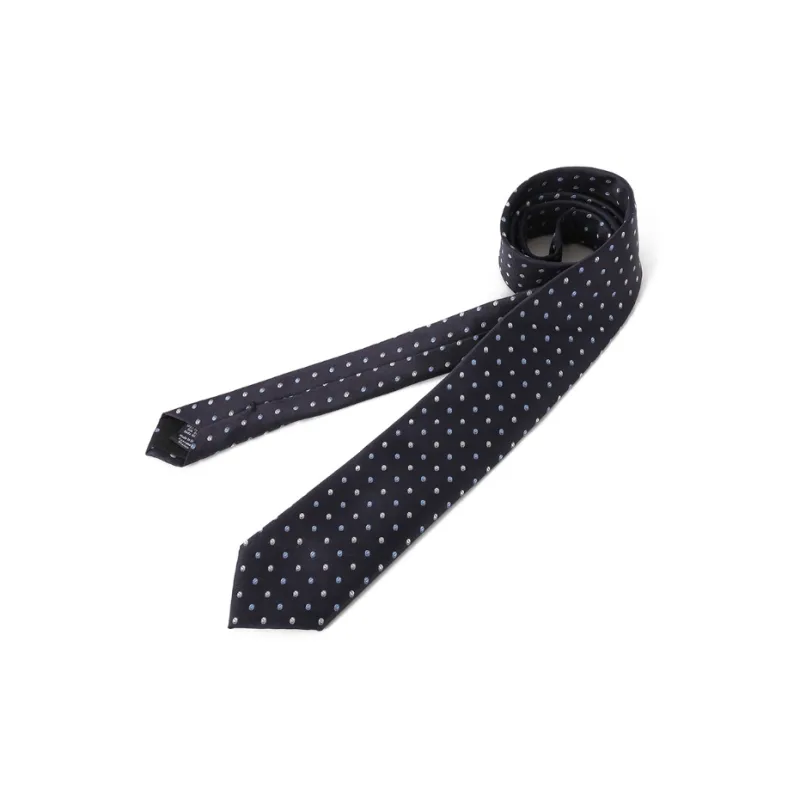 HUGO BOSS Silk Ties Men's Dark Blue-1
