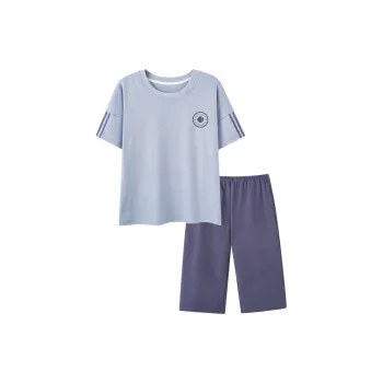 Mulong Family Pajama Set Women's Steel Blue