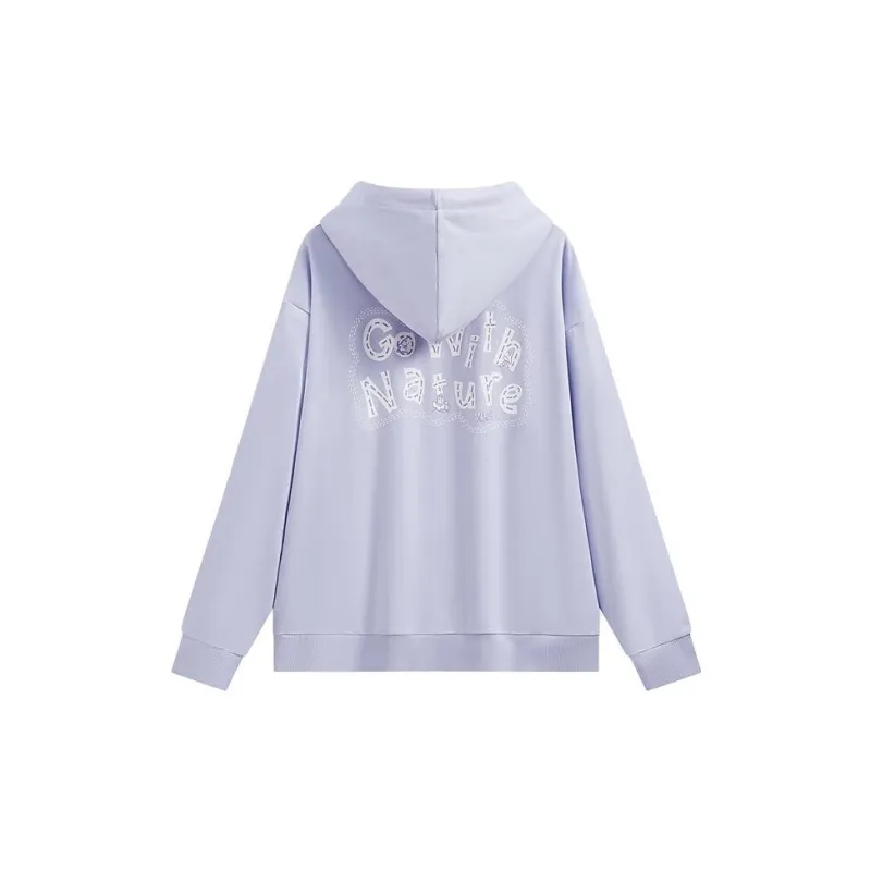 XTEP Sweatshirt Women's Sheer Purple-1