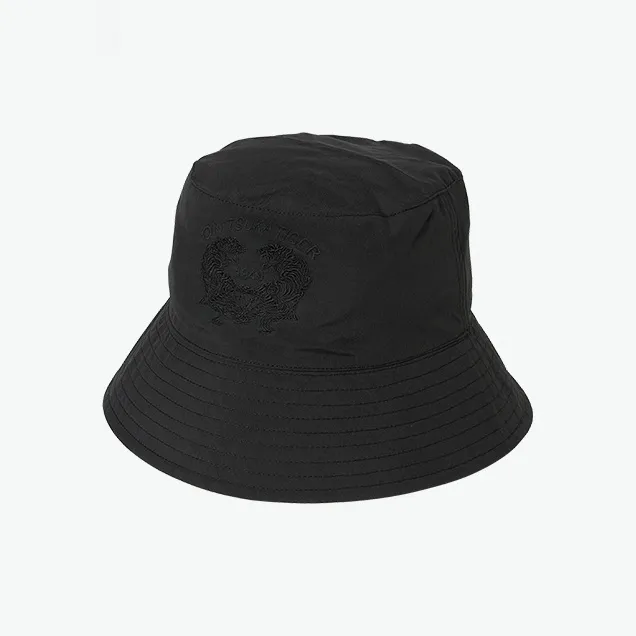 Onitsuka Tiger Polyester Bucket Hats Unisex Khaki/Black-2