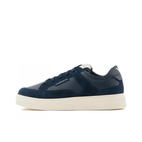 EMPORIO ARMANI Panelled Platform Sneakers