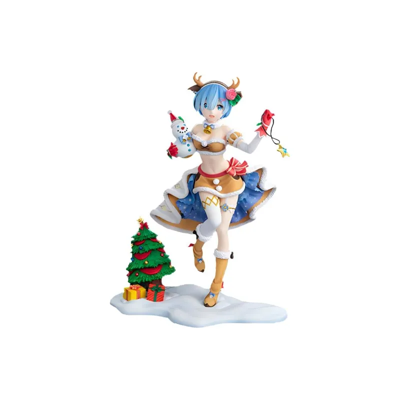 KADOKAWA Rem Zero − Starting Life In Another World Loyal Elk Maid Rem Scale Figures-0