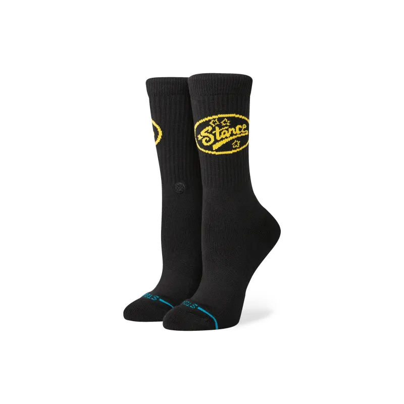 Stance Mid Calf Socks Women's 1 Pack Black-0