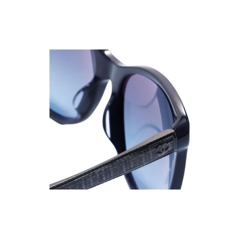 CHANEL 2000s Cc D-frame Sunglasses-2