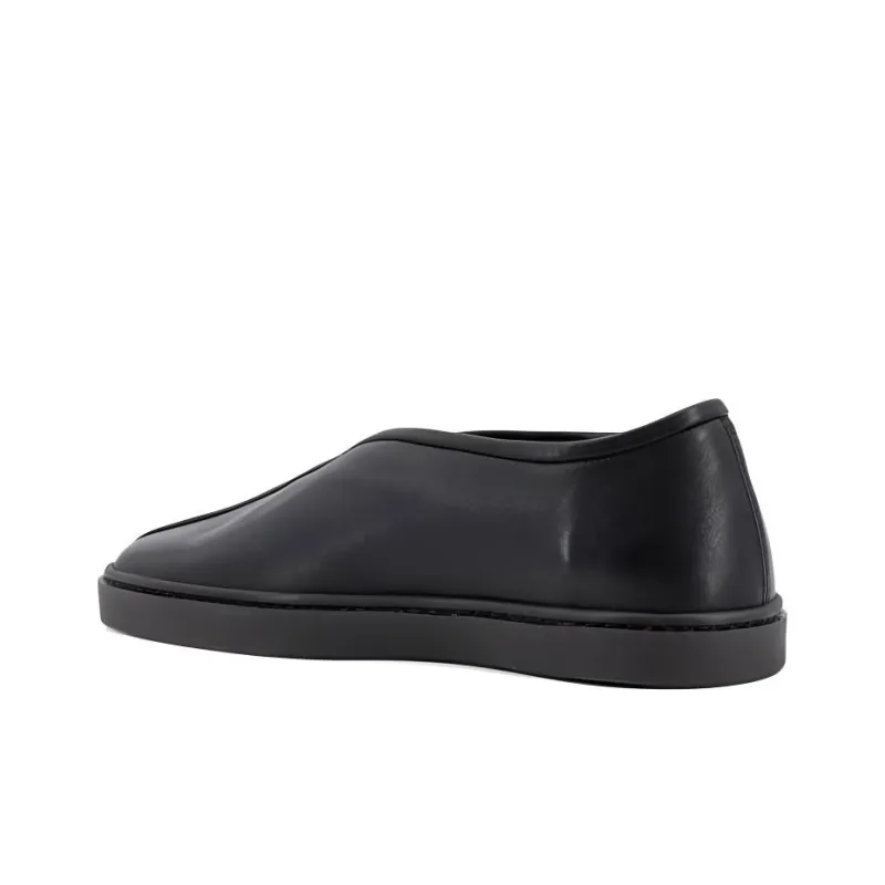 Lemaire Piped Leather Sneakers-2