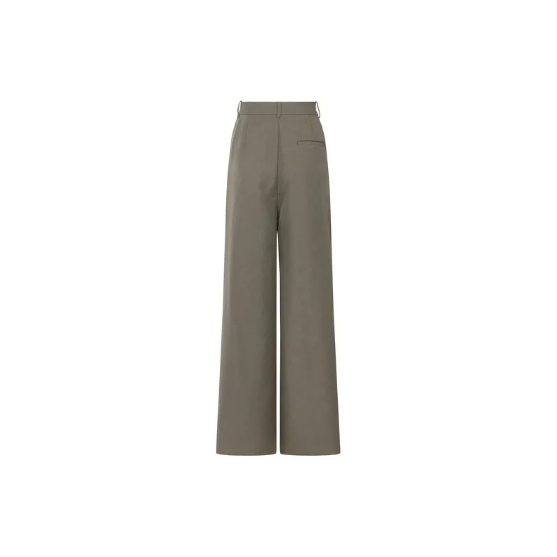 MEIYANG Casual Pants Women's Khaki-1