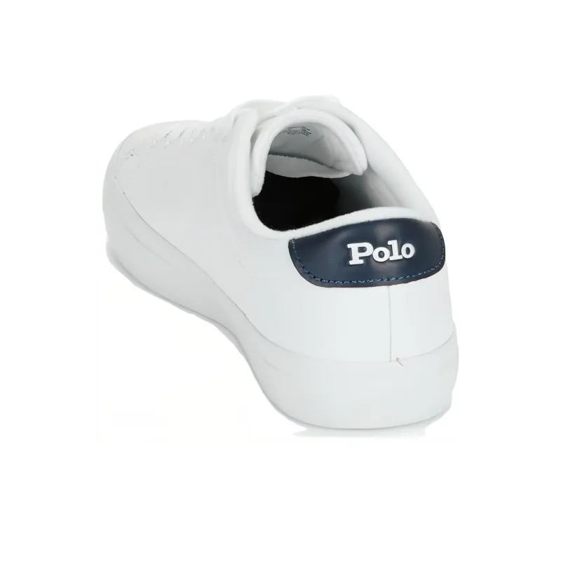 Polo Ralph Lauren Low Top Skateboard Shoes Men's White-4