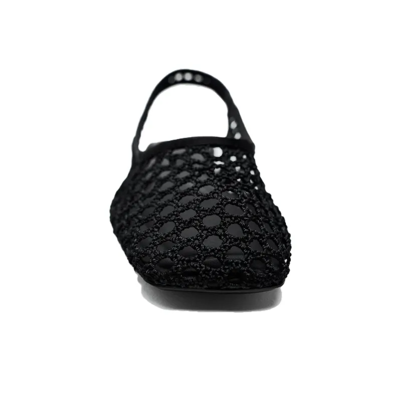 ZARA Casual Single Shoes 1.5cm Women's Black-3