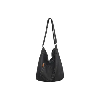 OUZIHUANG Denim Shoulder Bag Unisex