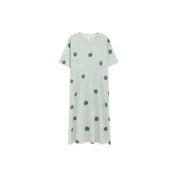 The Story Of The Flower Season Nightgown Women's Light Green
