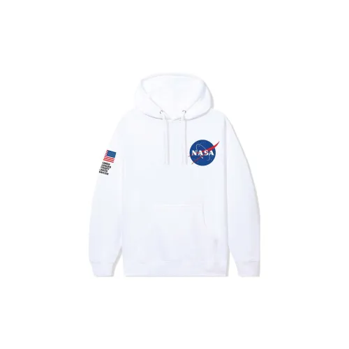 ANTI SOCIAL SOCIAL CLUB NASA Collaboration Sweatshirts Unisex White