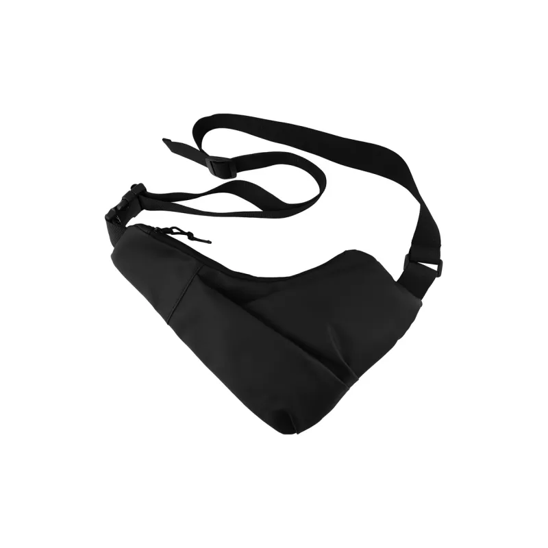 OUZIHUANG Oxford Cell Phone Fanny Pack Sling Bag Shoulder Bag Crossbody Bag Regular Unisex Black/White-5