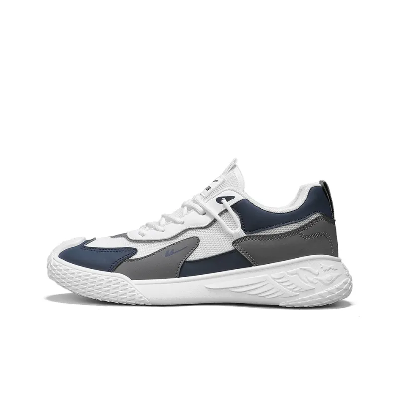 WARRIOR Casual Shoes Men Low Top Beige Khaki Dark Blue/White Dark Blue Dark Gray/Green/Black Khaki Orange-8