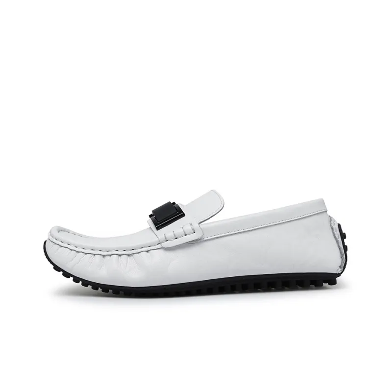 Bull charm Men's Casual Shoes Men Low Top Black/White/Blue-6