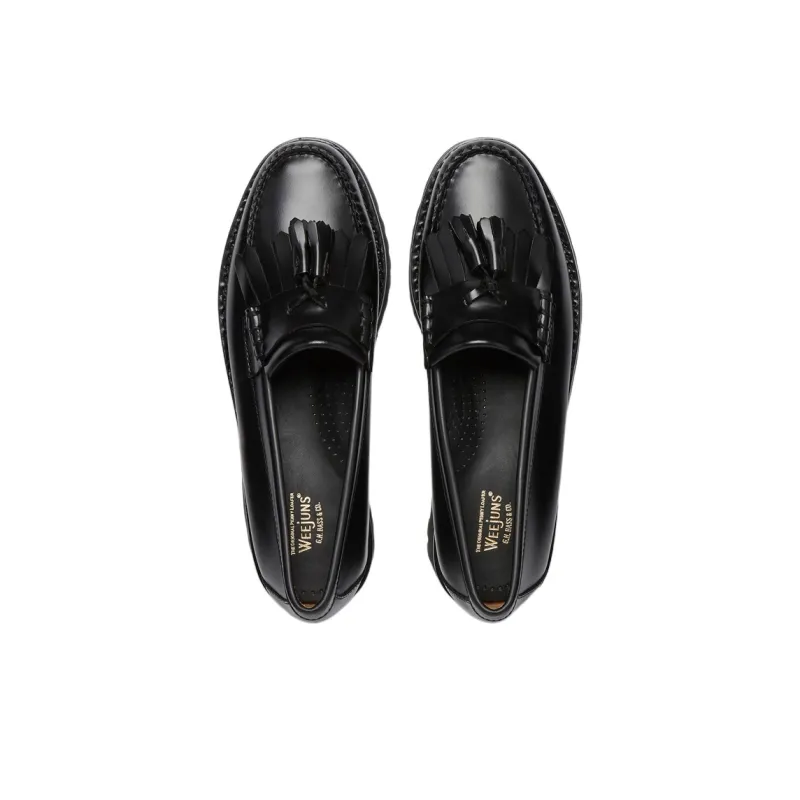 G.H. Bass & Co. Esther Kiltie Loafers Women's Black-3
