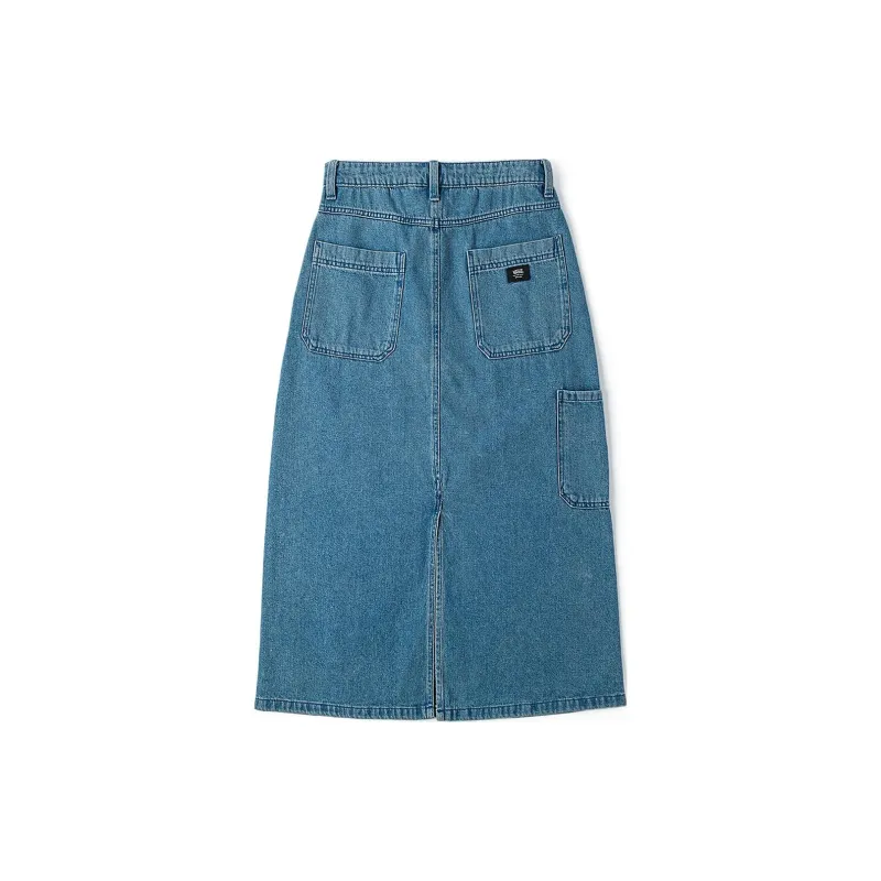 Vans Casual Long Skirt Women's Blue-1