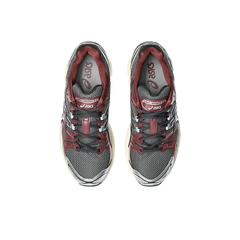 Asics Gel Nimbus 9 Truffle Grey Dark Cherry-2