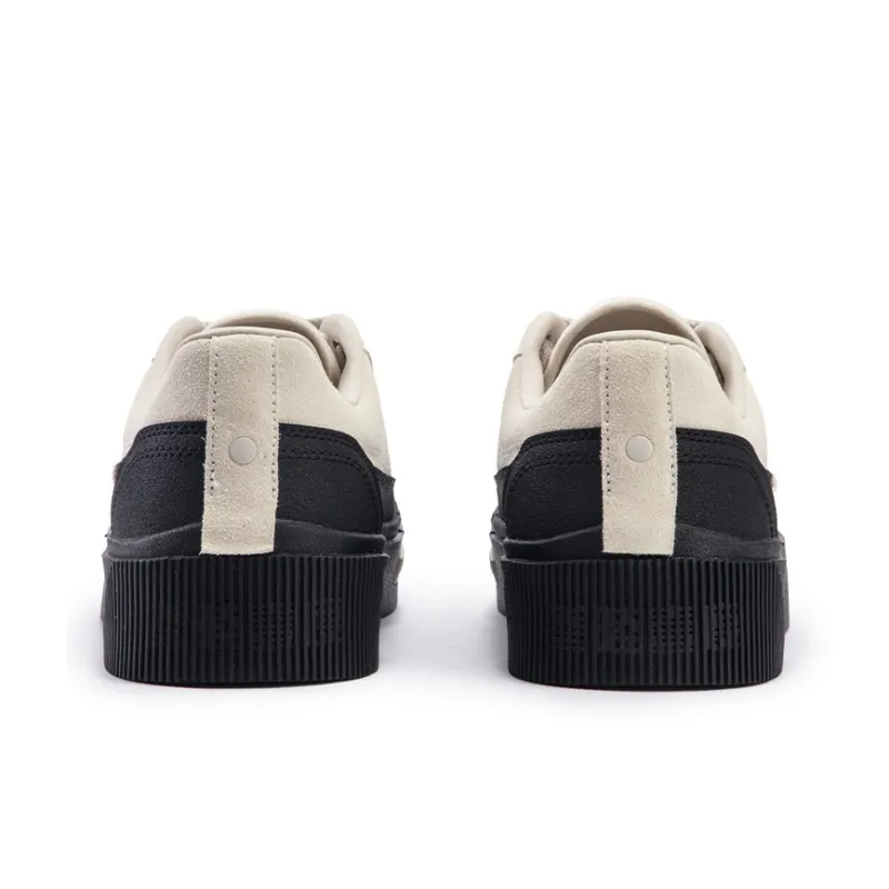 361° Sand Dune Coverage Cushioning Low Top Skateboard Shoes Men's Oat Milk Black-3