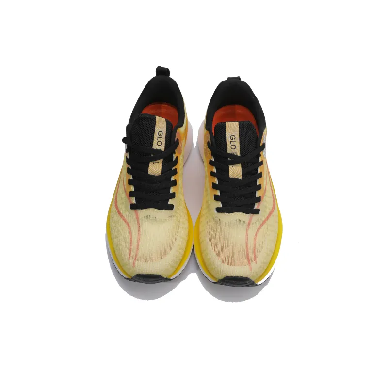 GLO BULL Running Shoes Unisex Low Top Lemon-3