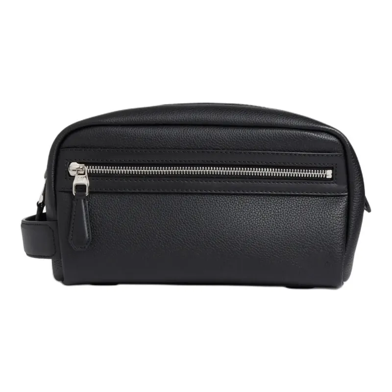 Dunhill Cow Leather Clutch Men's Black-1
