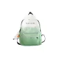 Green White Gradient+Cheering Duck Charm