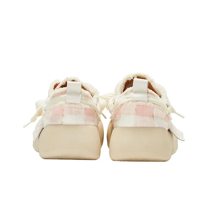 KARLIE KELLER Lightweight And Breathable Low-Top Canvas Shoes Women's Beige-14