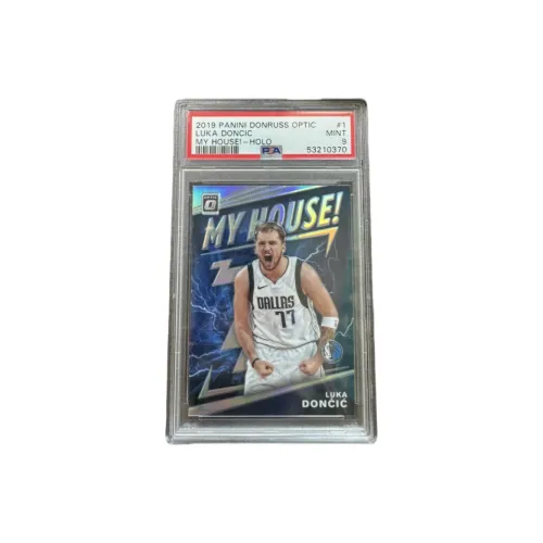 PANINI 2019 DONRUSS OPTIC LUKA DONCIC MY HOUSE PSA 9 Luka Doncic Card Condition Guaranteed Graded Cards 1 Pc