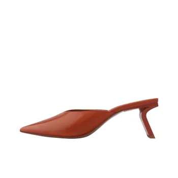 STELLA LUNA Closed Toe Slippers 6.5cm Women's Red
