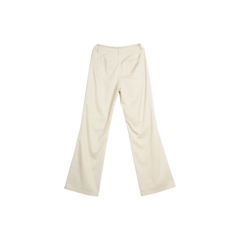 A21 Casual Pants Women's Light Khaki-1